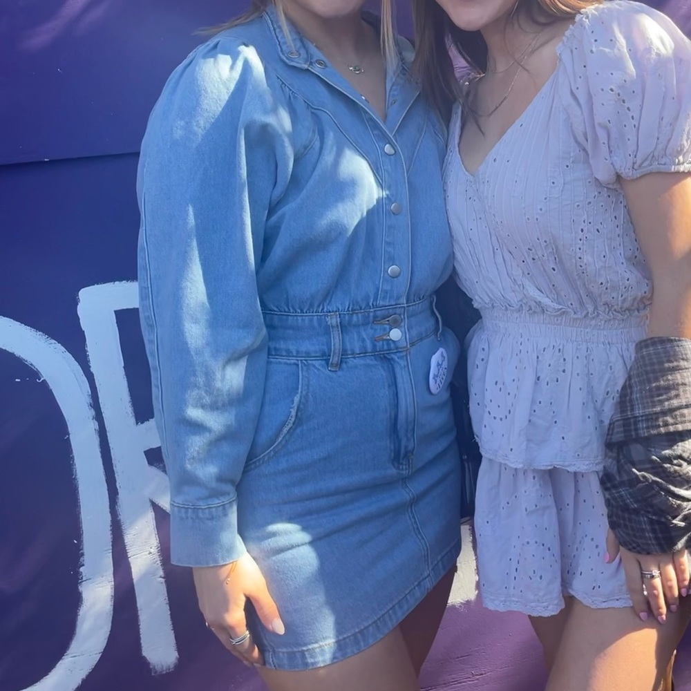 denim dress - Picture 3 of 3